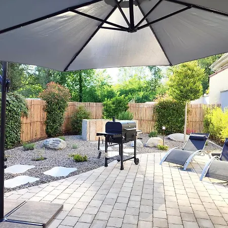 Ferienhaus Haus Mediterran - Gemütliches 130 M² Für Max. 7 Personen Mit Balkon Und Garten Am Bodensee Radolfzell am Bodensee